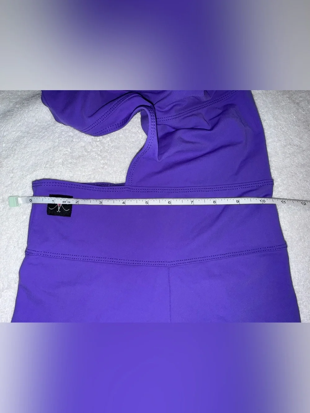 Kandi Kouture Kids One-Shoulder Dance Unitard/Leotard in Purple Size CXL (10/12)